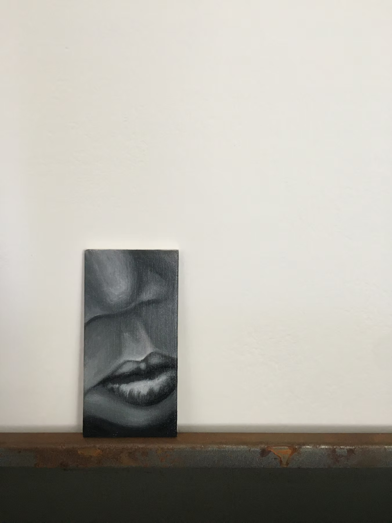Olio su mattonella